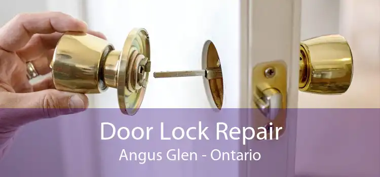 Door Lock Repair Angus Glen - Ontario