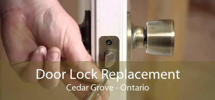 Door Lock Replacement Cedar Grove - Ontario