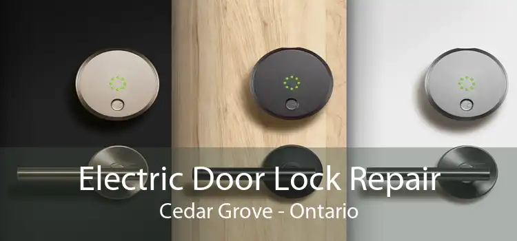 Electric Door Lock Repair Cedar Grove - Ontario