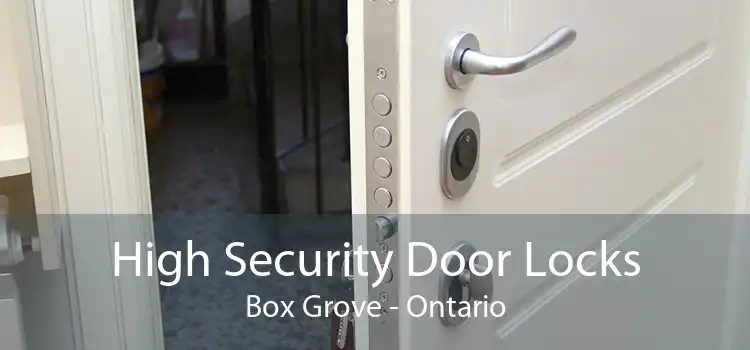 High Security Door Locks Box Grove - Ontario