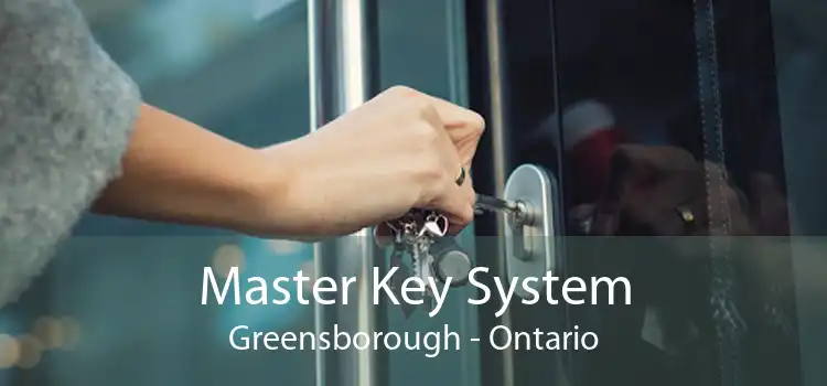 Master Key System Greensborough - Ontario