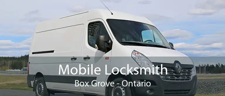 Mobile Locksmith Box Grove - Ontario
