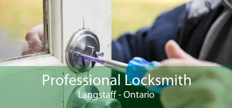 Professional Locksmith Langstaff - Ontario