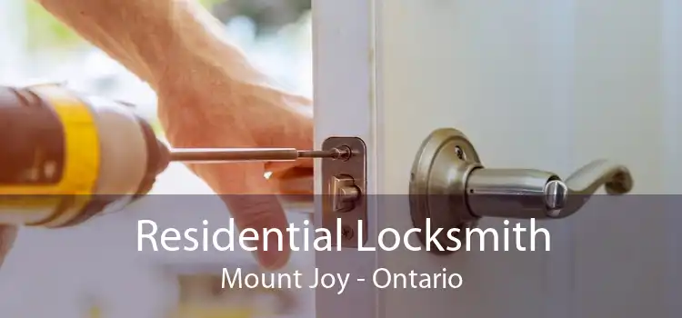 Residential Locksmith Mount Joy - Ontario