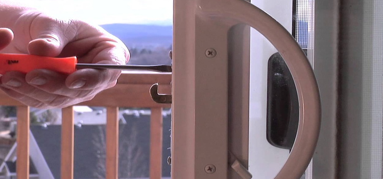 Balcony Door Lock Repair Milnesville