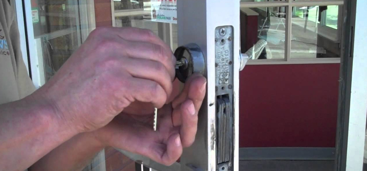 commercial door lock repair Milnesville